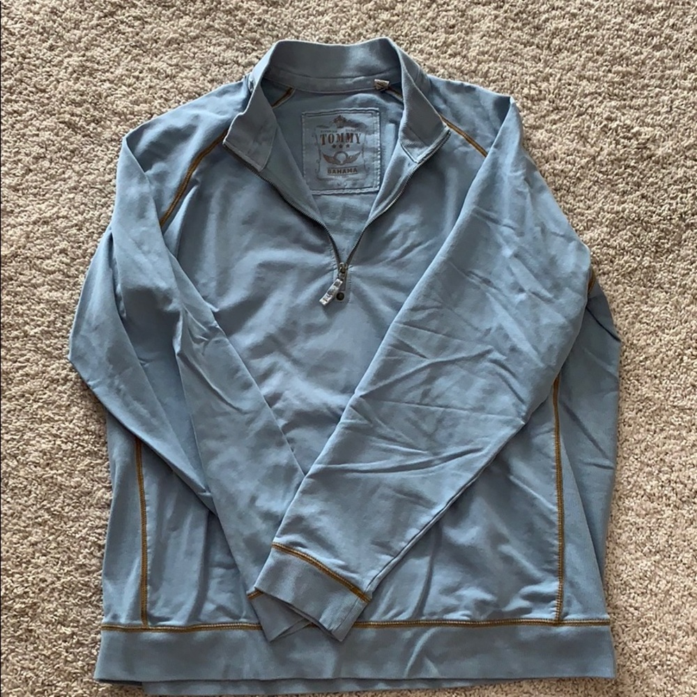 Tommy Bahama 1/4 zip Pullover